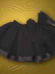 Flippy Black Skirt