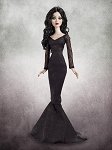 Pitch Black Basic Gown