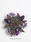 So Very Violet Brooch