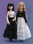 Woeful Black Stretch Lace Top
