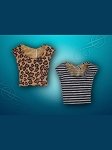 Cut Short Printed Top Set