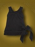 Frills Black Top